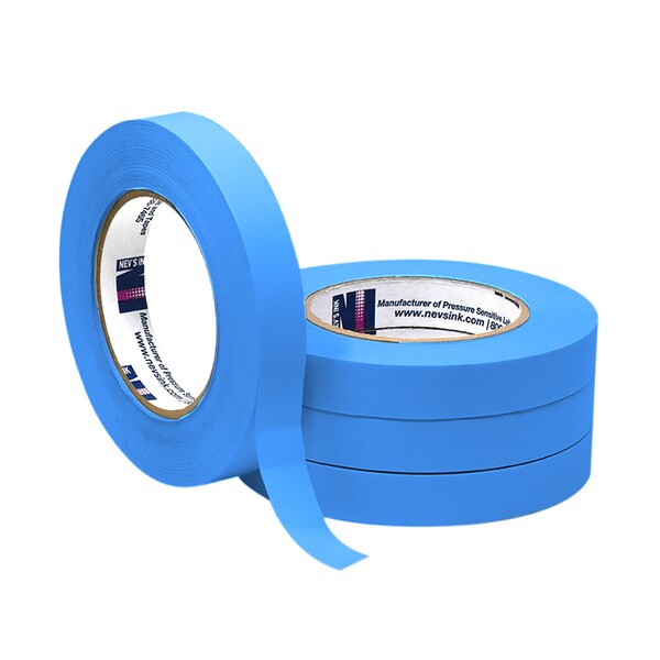 3/4 wide x 60yd Blue Labeling Tape, PK4